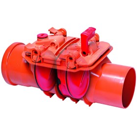 Kessel Double-flap backwater valve Staufix DN 125 for...