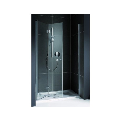 Folding-door shower for recess Koralle myDay NPFA 900 mm TSG hinged left L67359540524