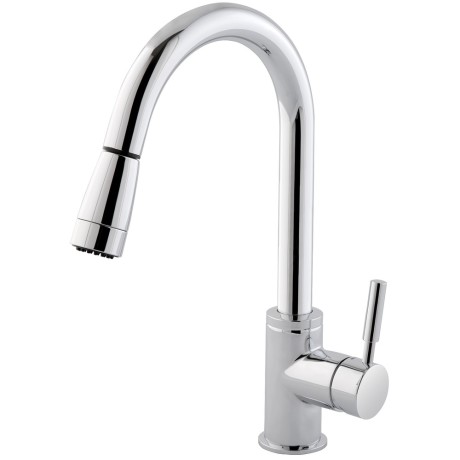 Single-lever sink mixer "Style Plus" with pull-out spray head