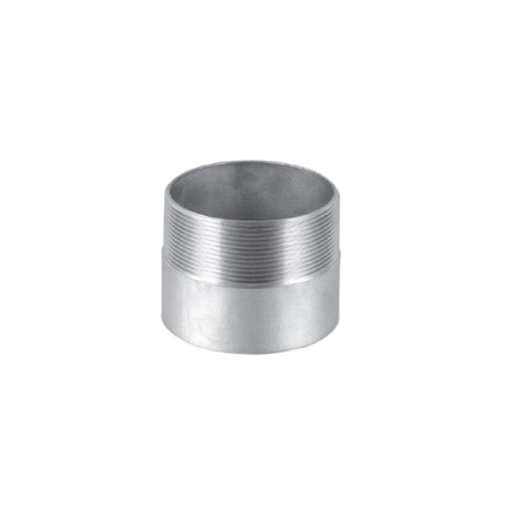 Stainless steel fitting solder nipple 1/8" ET conical thread