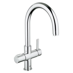 Grohe Kitchen mixer and boiler Red Duo L-size C-spout...
