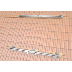 Aufdachmontageset 4flex, bis 120 R&ouml;hren...