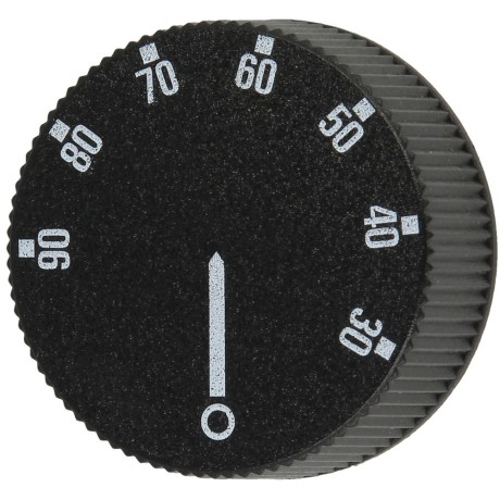 Knob, degree setting , 30-90 °C, for built-in thermostat TU.V-DT 30/90 K/Et.