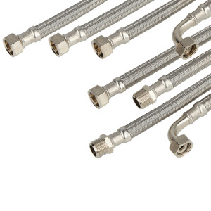 Flexible Verbindungsschl&auml;uche DN13 f&uuml;r Trinkwasser