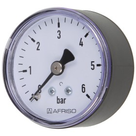 Manometer R 1/4" axiaal