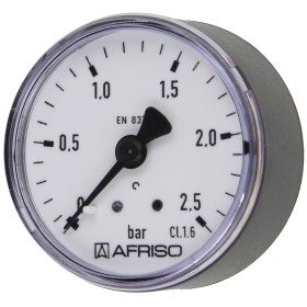 Manometer R 1/4" axiaal