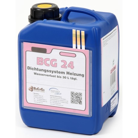 BCG 24 Rohrdichter für Undichtigkeiten in Heizkesseln 2,5 Liter Gebinde