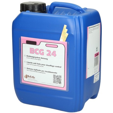 Tube sealing compound BCG24 f. leaks in boilers, 5 litres