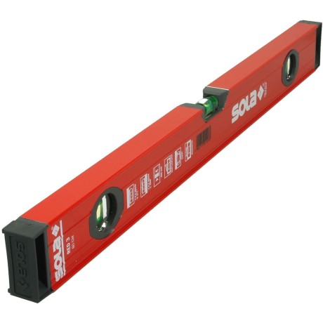 SOLA Spirit level RED 3 60 with extra strong aluminium profile 1214801
