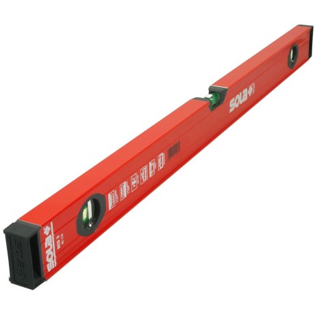 SOLA Spirit level RED 3 80 with extra strong aluminium profile 1215101