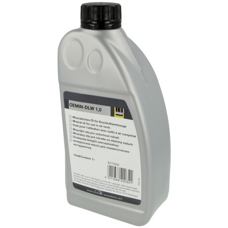 Special oil content 1 litre for compressed tools, atomisers, line oilers