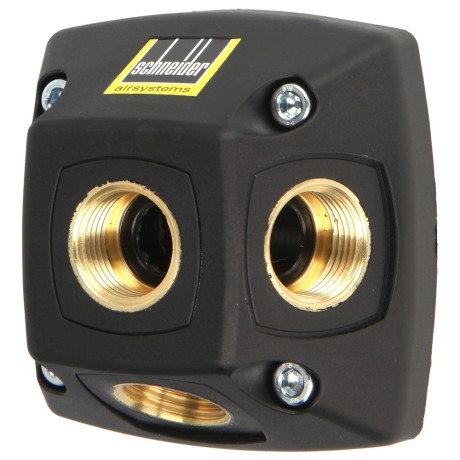 End distribution block TOP G 1/2" IT 2 x air input and outlet