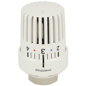 Oventrop thermostat head Uni LH white, 101 14 65