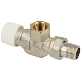 Oventrop valve body AV 9, axial ½" with...