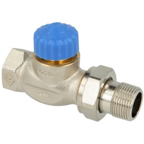 Heimeier thermostatic valve body ¾" straight...