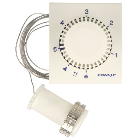 Comap thermostatic head M 30 x 1.5 with remote control, 2 m capillary pipe