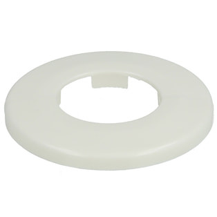 Pipe collars Ø 22 mm white (DN 12-1/2") external Ø 65 x h 6.5 mm