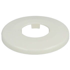 Pipe collars Ø 27 mm white (DN 20-3/4")...
