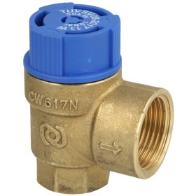 Safety valve for drinking water 1/2" 10 bar