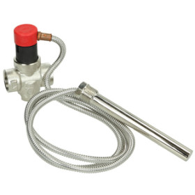 Thermal drain valve 3/4" 97°C control temperature