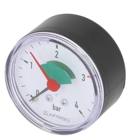 Afriso pressure gauge 0-2.5/4 bar ¼" axially eccentric 50 mm