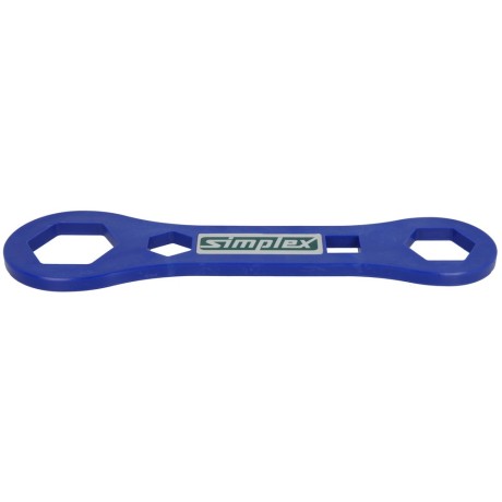 Simplex Spanner hexagonal for mounting air vents and blind plugs 1¼" F11205