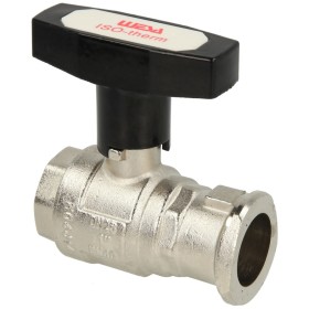 WESA-ISO-Therm pump ball valve IT / flange 1" x 1"