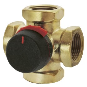 ESBE Mixing valve 4-way 1 1/4" IT DN 32 brass 11640500