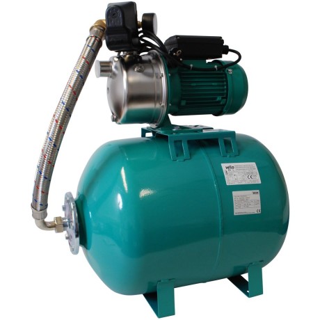 Wilo Hauswasserwerk Jet HWJ 50 L 204 EM 1100 Watt 50 Liter Druckbehälter 2531177