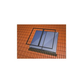 Single-sheet in-roof basic set 4plus tiles 2 vertical...