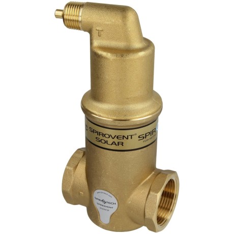 Spirotech Spirovent Solar Autoclose microluchtbel- ontluchter 1" IS