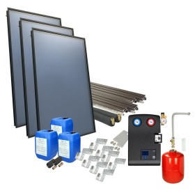 OEG Solar package 4plus on-roof 3 collectors