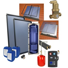 OEG Solar package 4plus in-roof 300 litres solar tank 2...