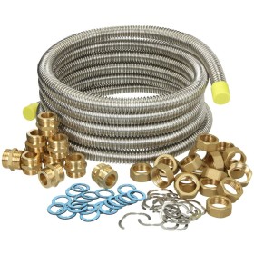 Assembly kit flexible metal hose DN 20