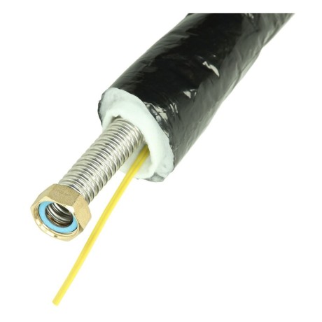 Edelstahlwellrohr OEG-Flex Single DN16 mit 13 mm Vliesisolierung auf 10 m Rolle