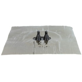Aluminium butyl sealing sleeve 150 x 150 mm Ø 4- 8...