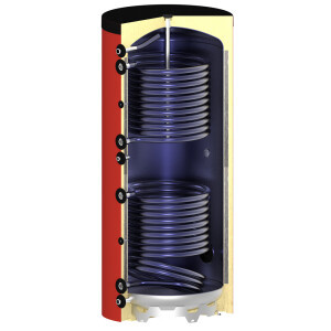 OEG Solarspeicher 500 Liter mit 2...