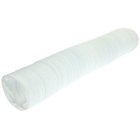 ventilation hose, Ø 100 mm, white, 6m,- 5° to...