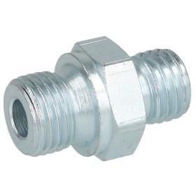 Double nipple, M12 x 1.5 tapered x 1/4" cylindrical,...