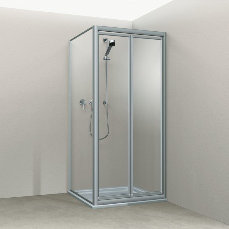 Shower swing door Koralle TwiggyTop 80 DPTT 80, acrylic glass L61173502512