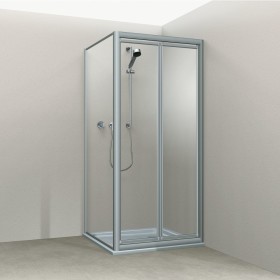 Shower swing door Koralle TwiggyTop 80 DPTT 80, acrylic...