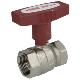 Brass ball valve 1&quot; IT/IT, DN 25 with ISO-T...