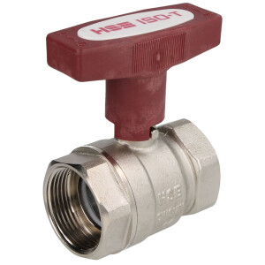 Kugelhahn 1 1/4 Zoll IG/IG, DN 32 mit ISO-T-Griff, PN 20,...