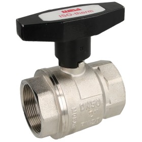 Brass ball valve 2&quot; IT/IT, DN 50 with ISO-T...