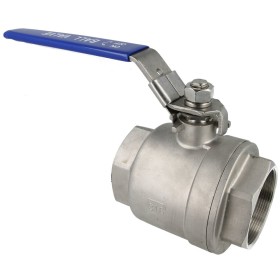 Ball valve 2 1/2" IT/IT stainless steel