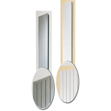 OEG design room-radiator Tuvalu double 1,718 W white middle connection