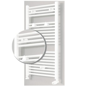 OEG bathroom radiator set Bahama white 375 W