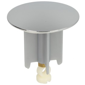 Universal plug for waste set chrome-plated, Ø 63 mm