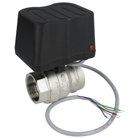 Motor ball valve, DN 25-1 1/4", 230 V 10 Nm, 90°/60 s, IT x IT