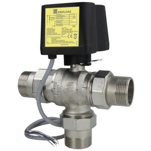 Motor-Kugelhahn, DN 20-3/4 Zoll, 230 V 3,5VA 10 Nm, 90...